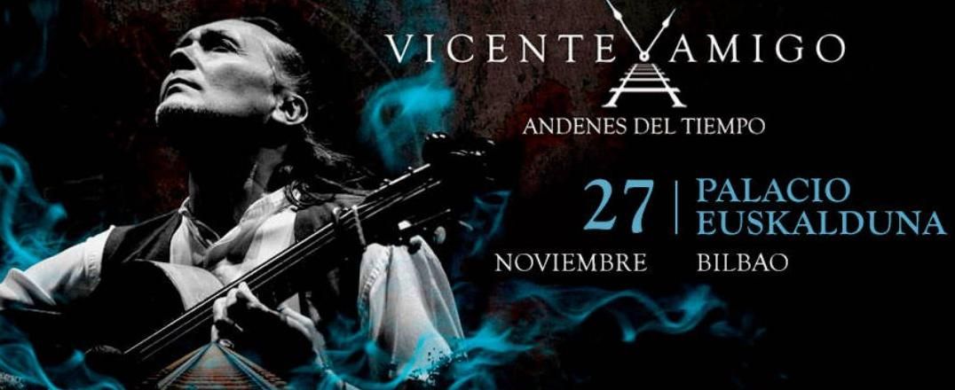 Vicente Amigo actuara en el Palacio Euskalduna el 27 de noviembre