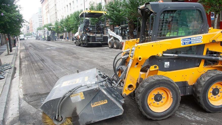 423.000 euros para reparar 7.000 metros cuadrados de pavimento de una decena de calles de Vitoria