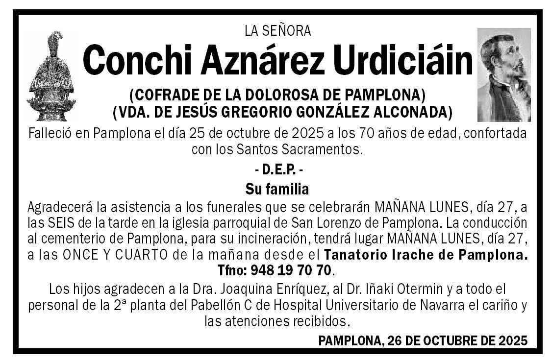 Conchi Aznárez Urdiciáin