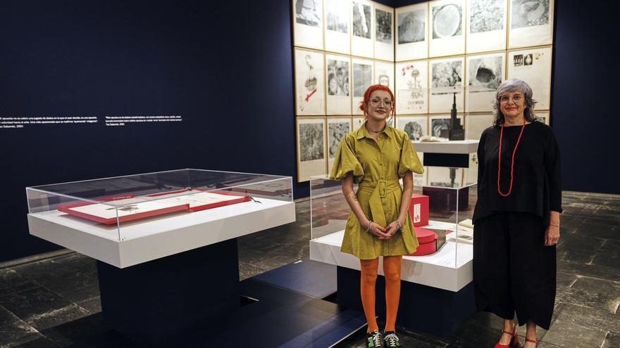 Fotos de la nueva exposición temporal del Museo de Navarra, dedicada al artista navarro Teo Sabando
