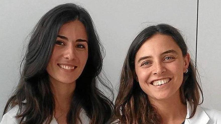 Las logopedas Amaia Salbarredi y Nerea Rosado. Foto: DEIA