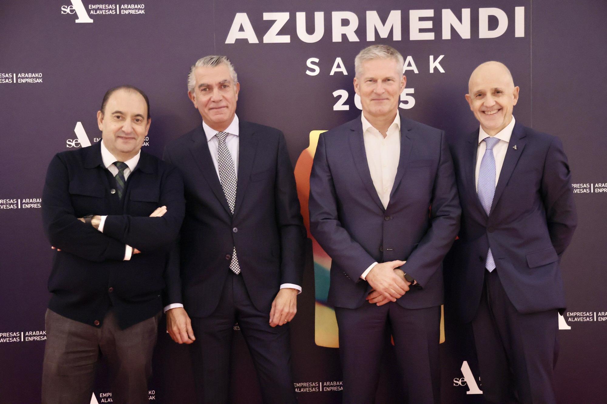 En imágenes: Entrega de los premios Azurmendi de SEA Empresas Alavesas