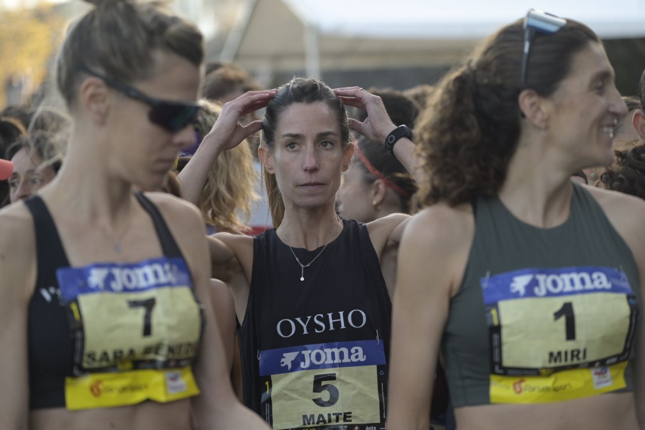 Ilusión y concentración en la salida de la Behobia-San Sebastián