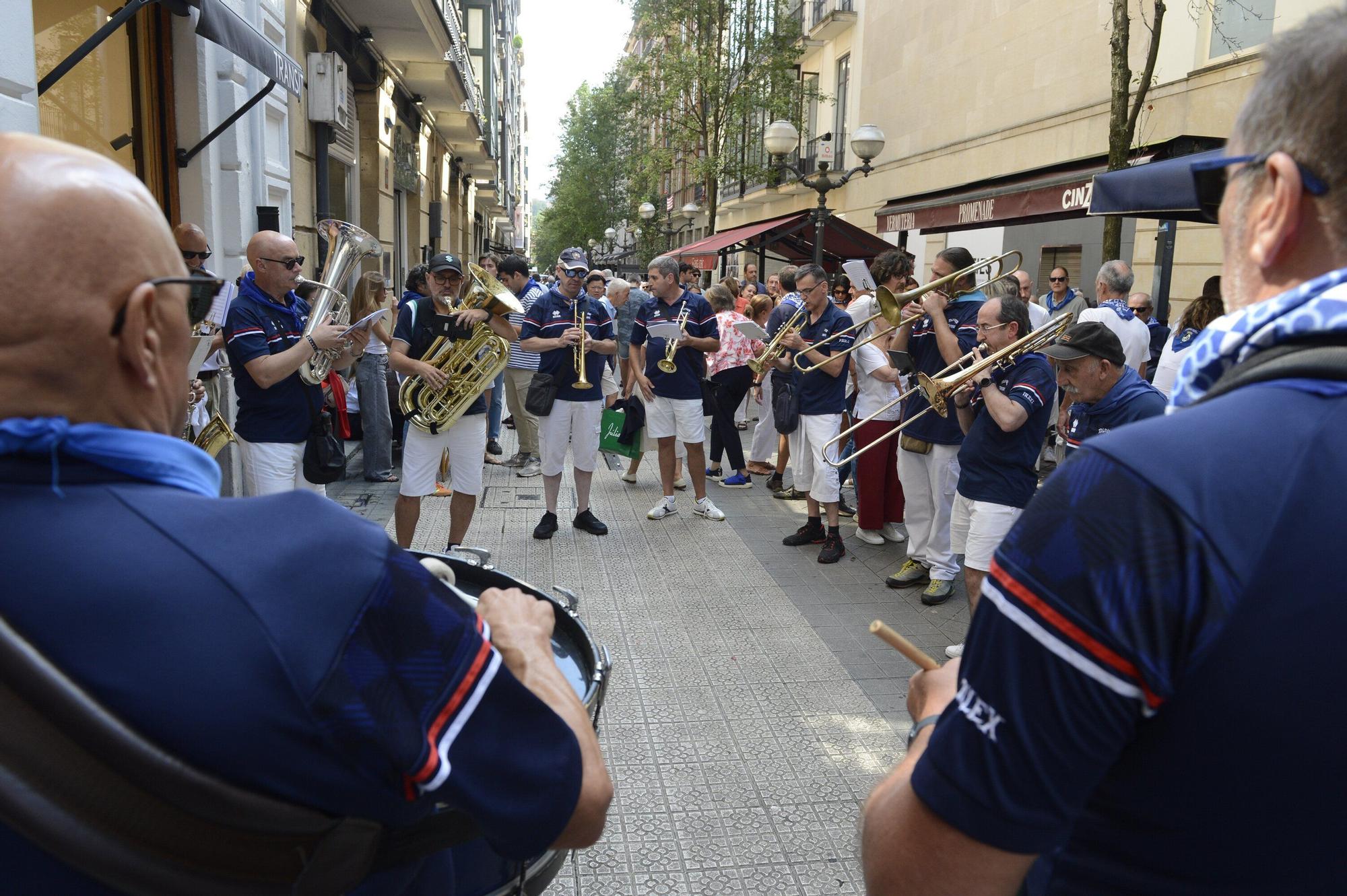 En imágenes: Fanfarria, potes y... mucha diversión en Aste Nagusia