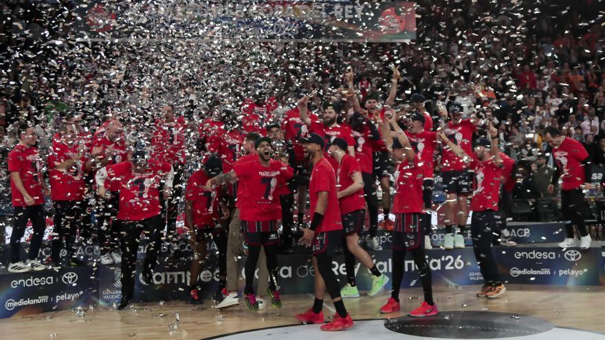 Lluvia de felicitaciones para el Baskonia tras el éxito copero