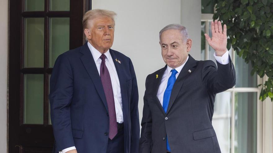 Trump recibe a Netanyahu en la Casa Blanca y se muestra confiado en lograr la paz en Gaza: &quot;Estoy seguro&quot;