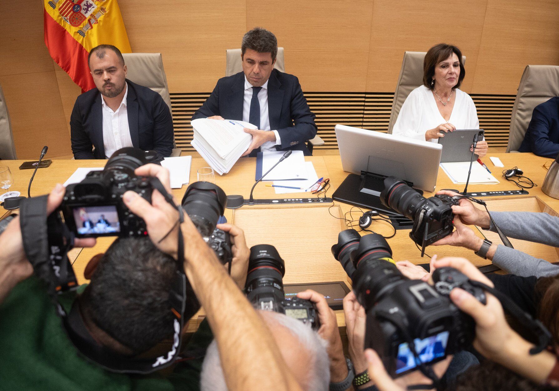 Mazón, ante la comisión de investigación del Congreso por la gestión de la Dana