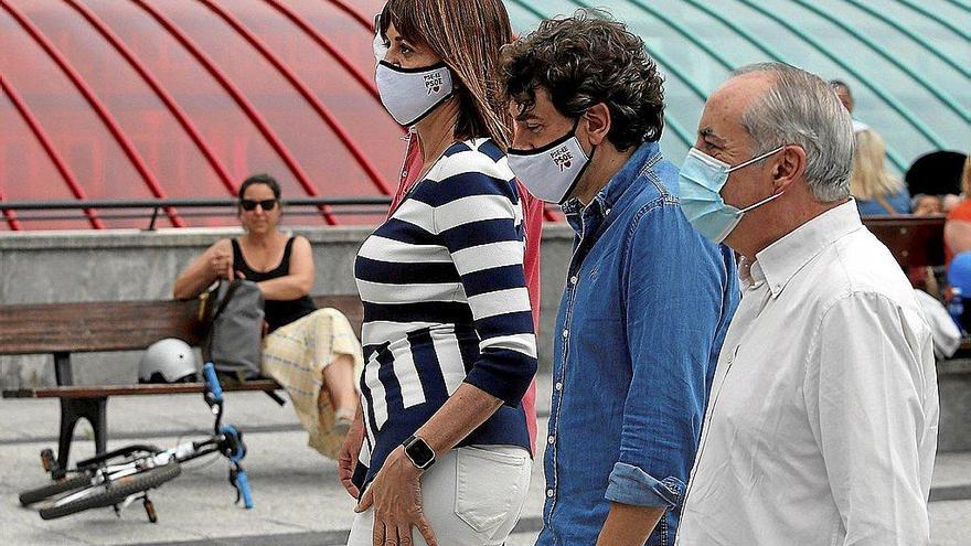 Mendia pide el voto para llevar al Gobierno Vasco políticas de izquierda