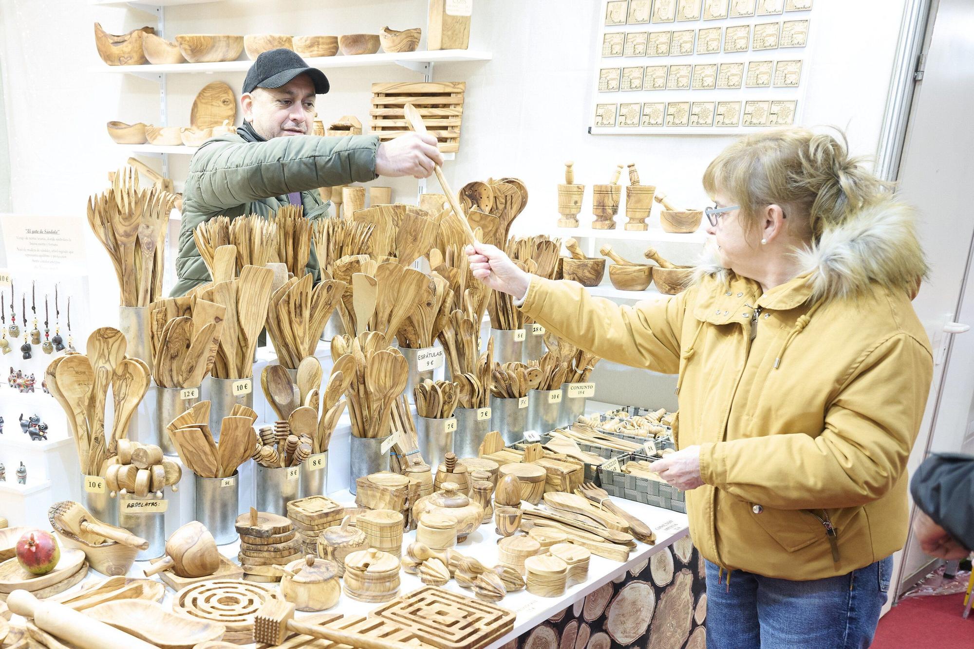 Fotos de la feria de Navidad en la Plaza de Toros