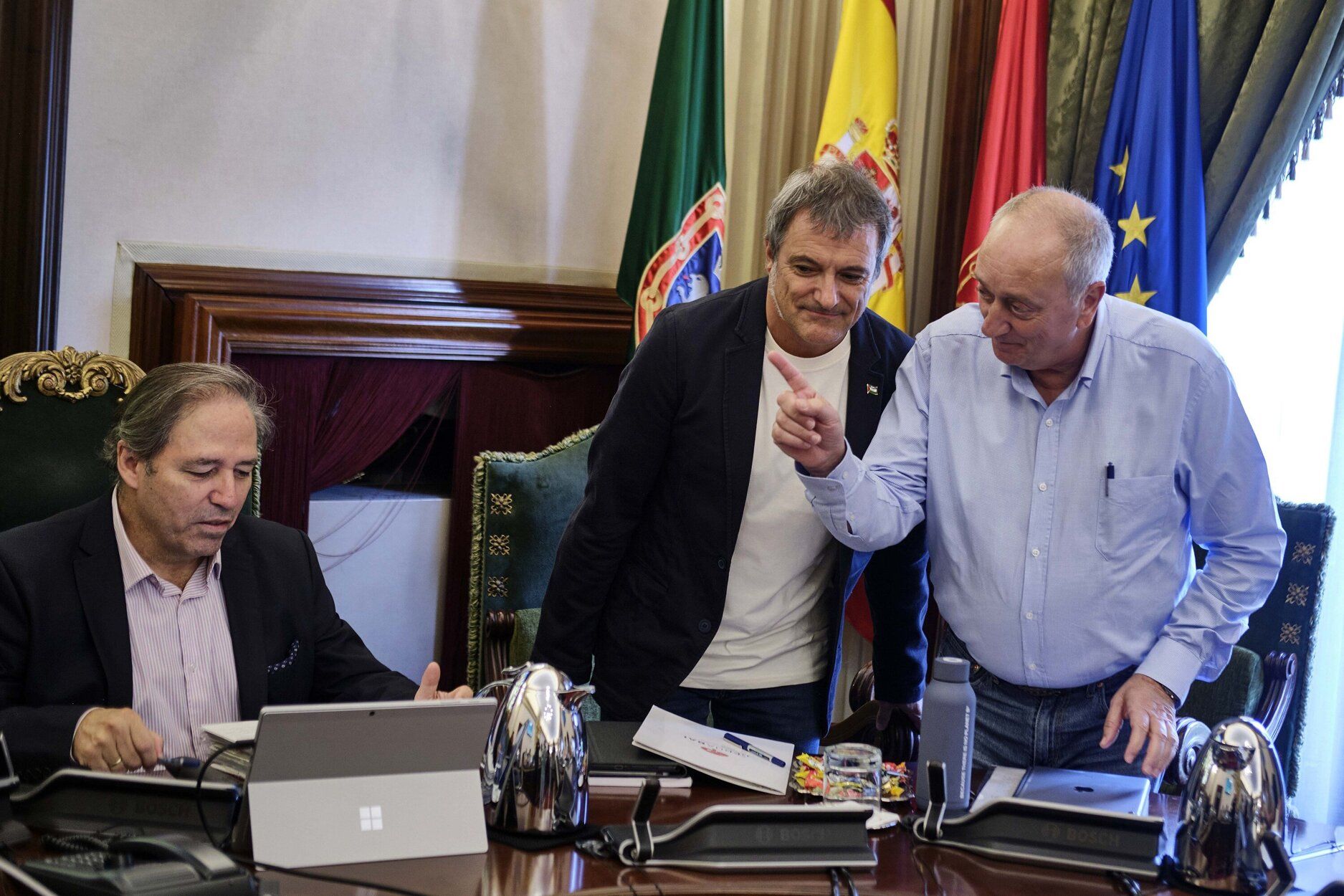 Fotos del Pleno del Ayuntamiento de Pamplona este jueves 11 de septiembre