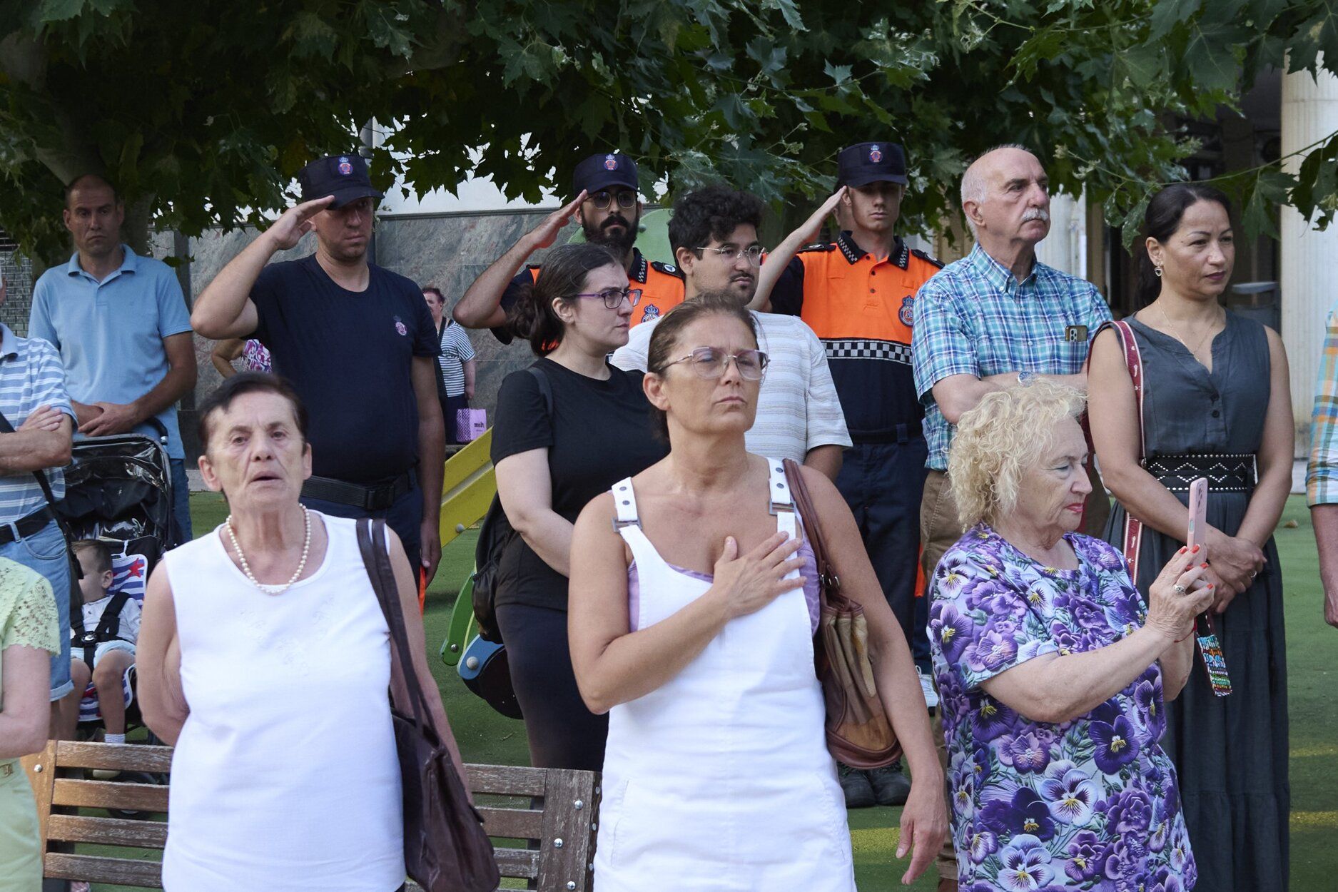Fotos del homenaje a Casanova en Berriozar en el 25 aniversario de su asesinato por ETA