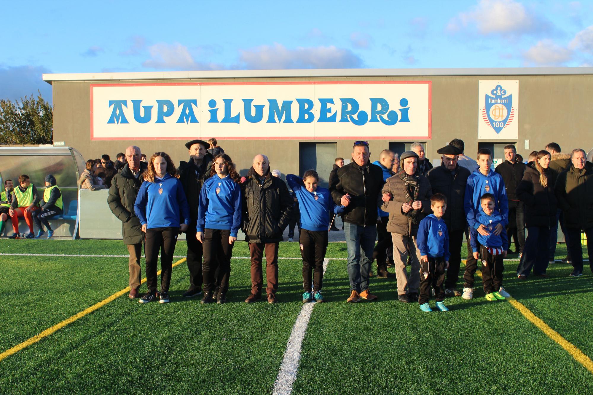 Inauguración del nuevo campo del Lardín