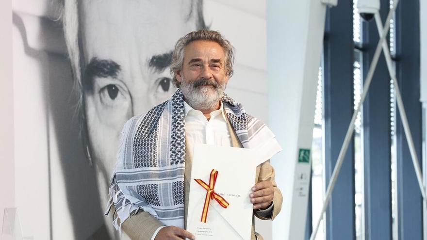 Eduard Fernández recibe el Premio Nacional de Cinematografía: &quot;Quien no se conmocione con el genocidio en Gaza tiene un problema&quot;