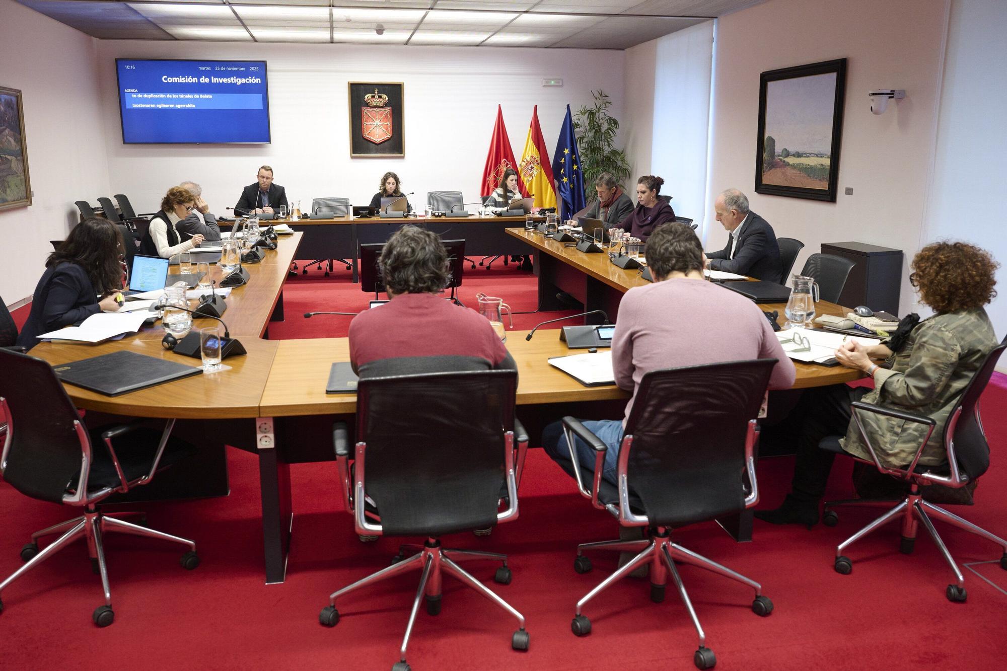 Comparecencia de Ignacio Irujo sobre el proyecto de duplicación de los túneles de Belate