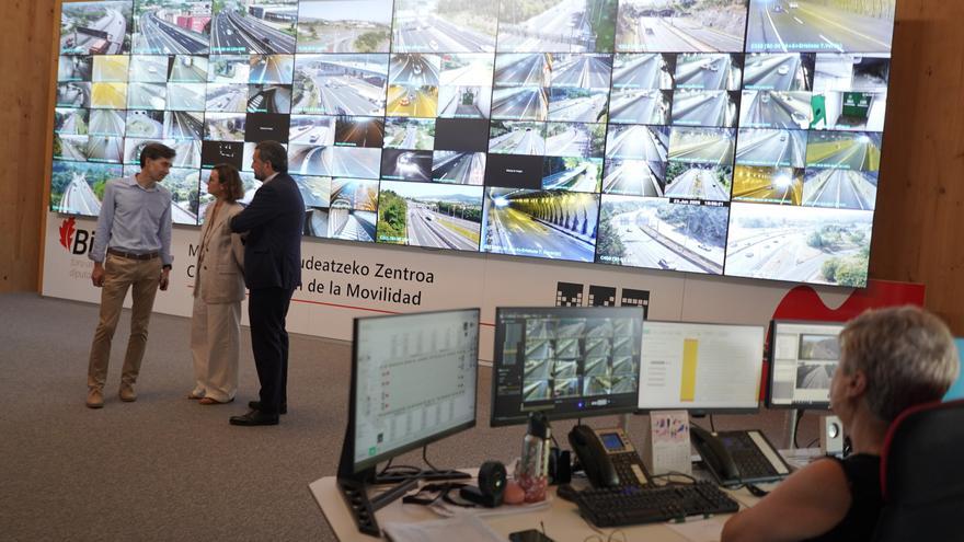 Bizkaia renueva el 'gran cerebro' desde el que controla la red de carreteras