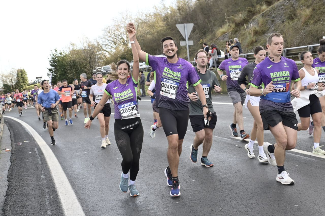 La Behobia, a su paso por Gaintxurizketa