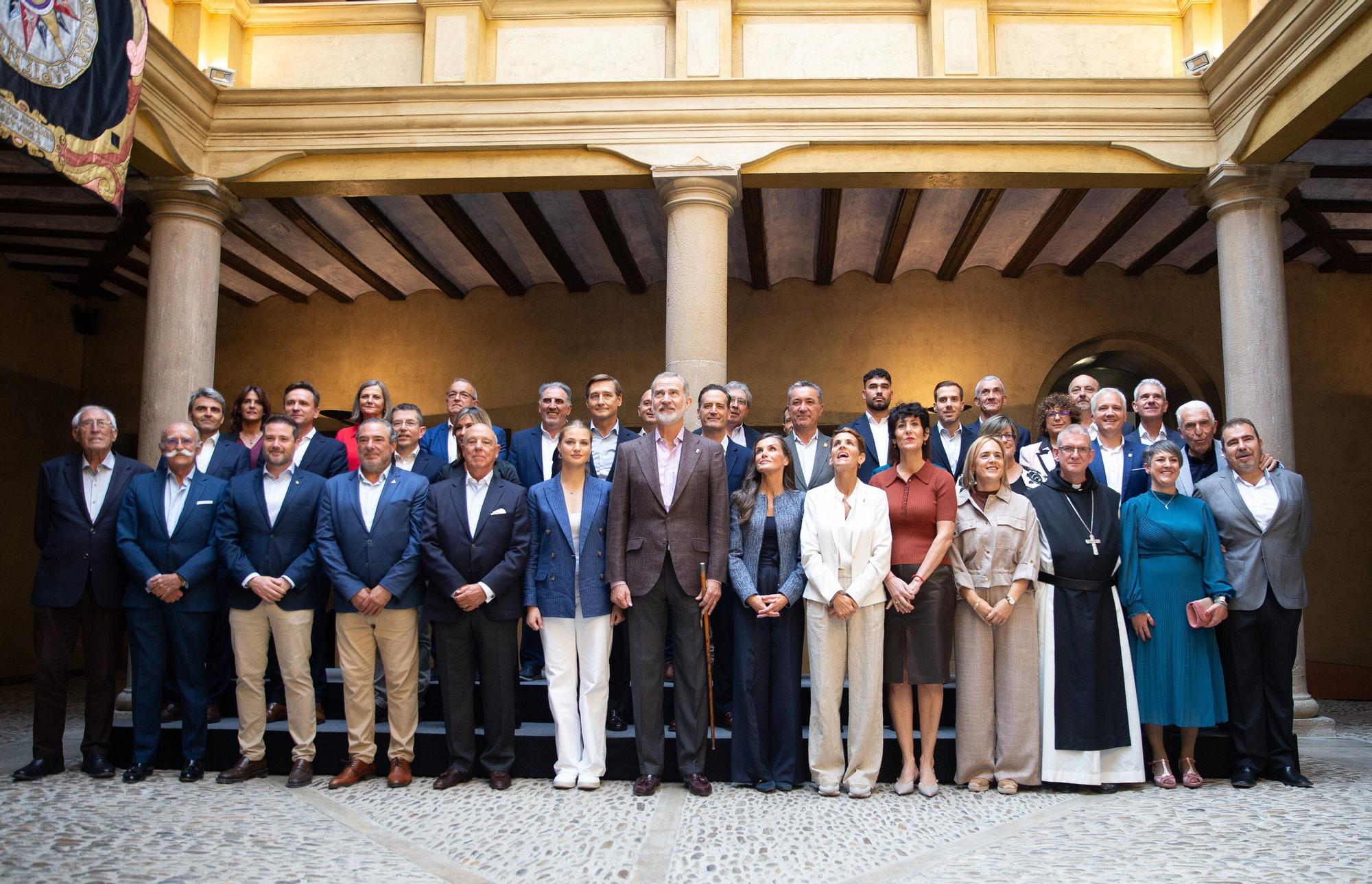 Fotos de la visita de los Reyes a Olite y Tudela