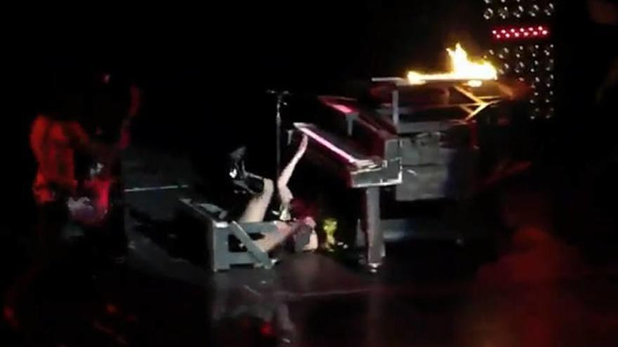 Trompazo al estilo &#039;Gaga&#039;