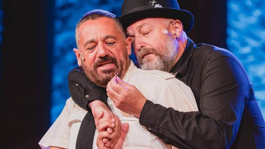 Un momento de la obra de teatro 'Hermanos'.