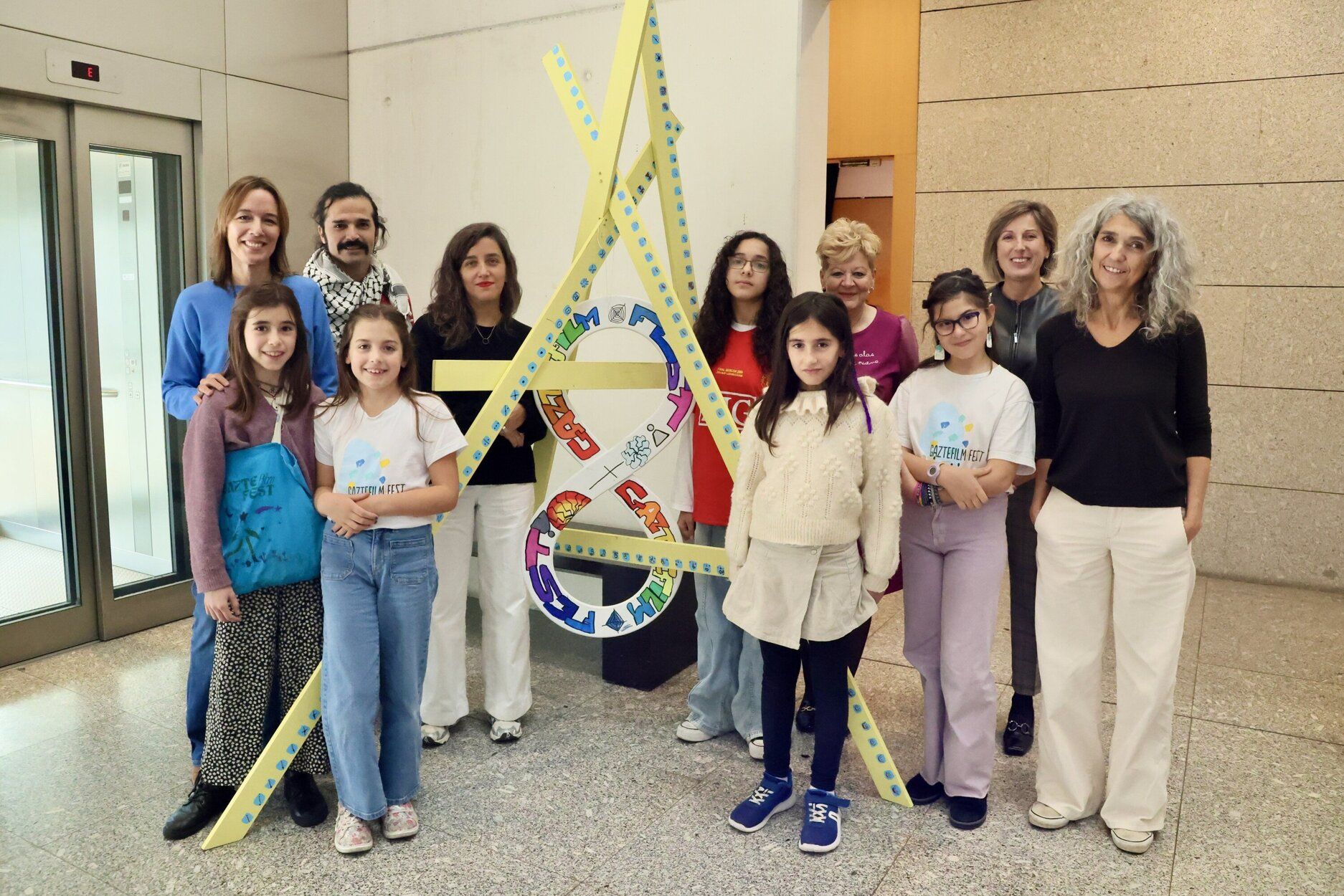 En imágenes: Así se ha presentado GazteFilm Fest en el museo Artium