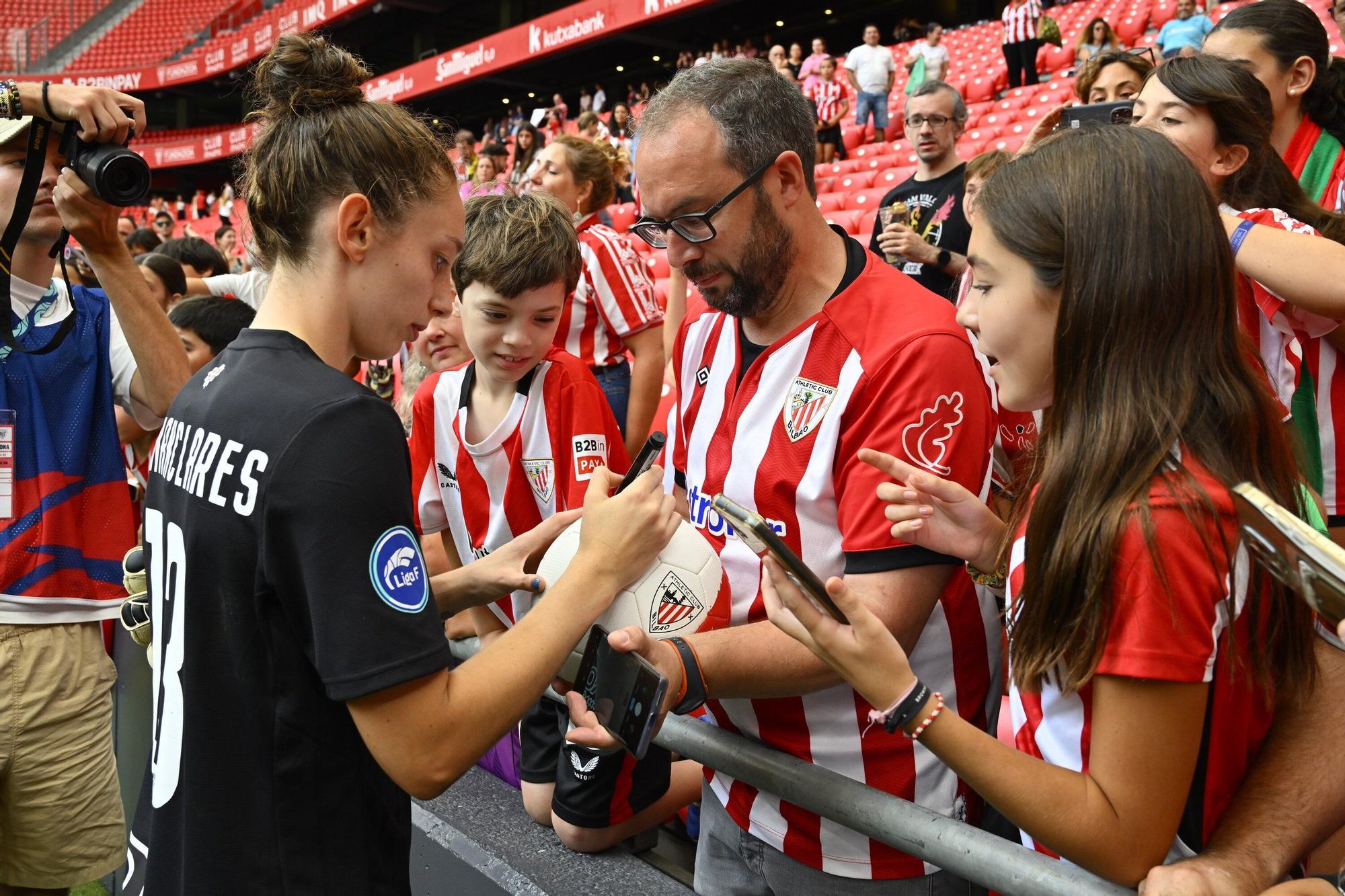 En imágenes: ¿Has asistido al Athletic-Barcelona en San Mamés? Búscate