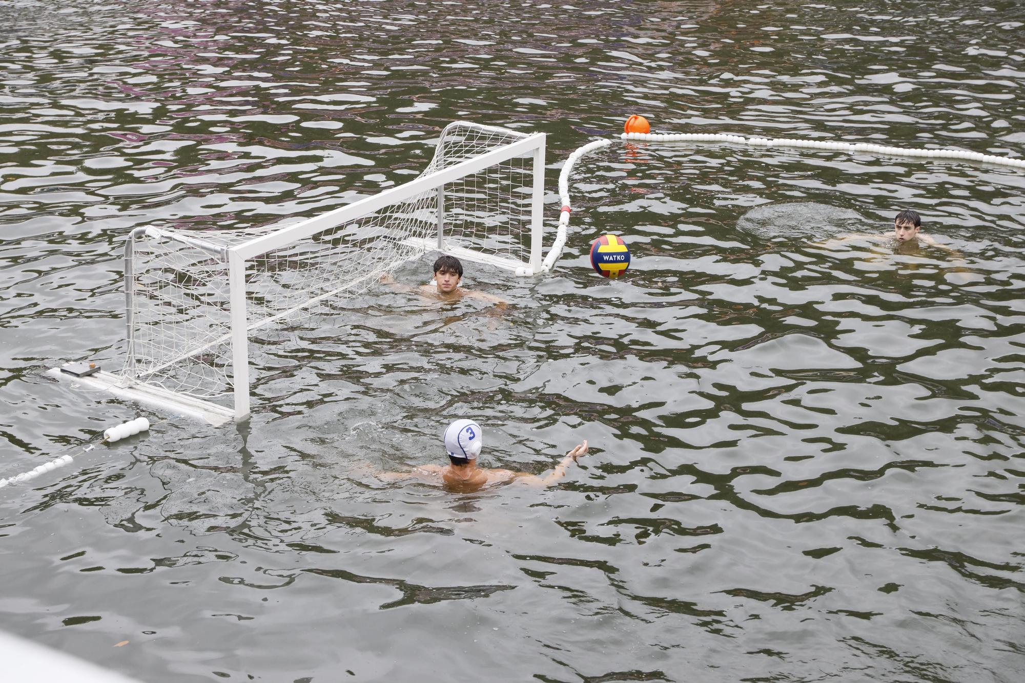 El waterpolo regresa a la Ría de Bilbao por Aste Nagusia