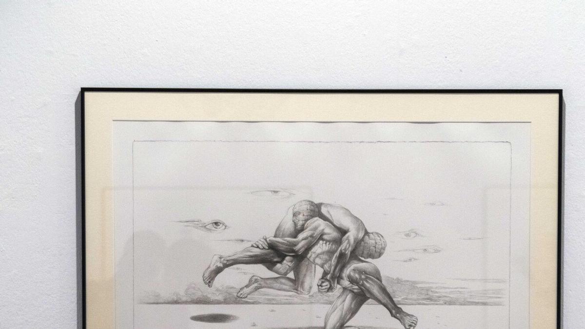 Imagen de la exposición &#039;Siudmak: Nocturnos - Homenaje a Chopin&#039; del dibujante e ilustrador Wojciech Siudmak