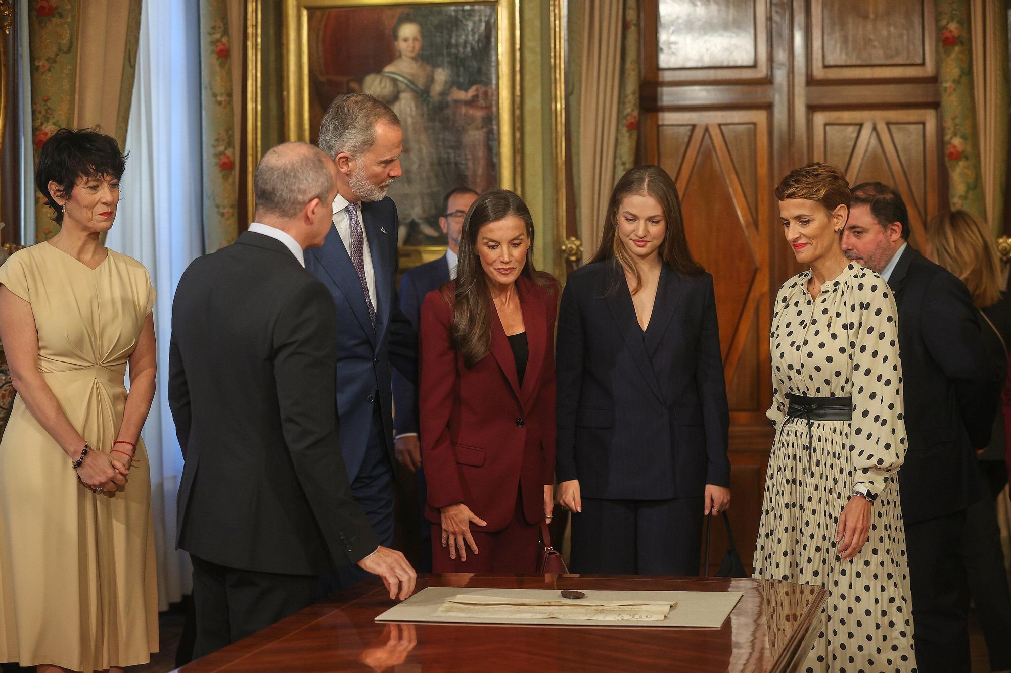 Visita de Felipe de Borbón, Leonor y Letizia a Navarra (viernes 26 de septiembre de 2025)