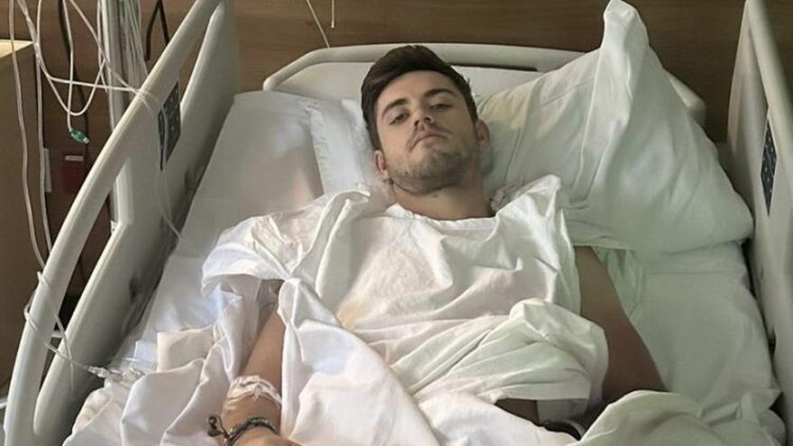 Guillermo Hermoso de Mendoza, ingresado en México por un severo cuadro neurológico