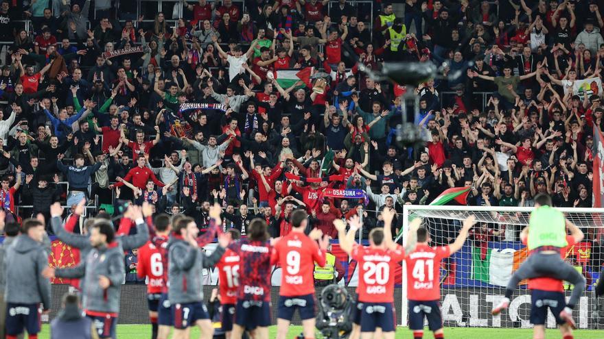 Nuevo récord de asistencia en Liga en El Sadar y noche grande ante el Madrid