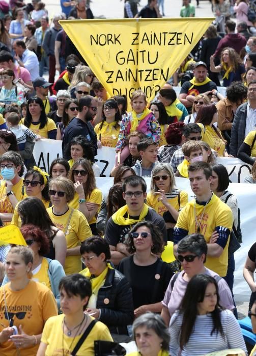 Manifestación de la Plataforma 0-3 de Navarra