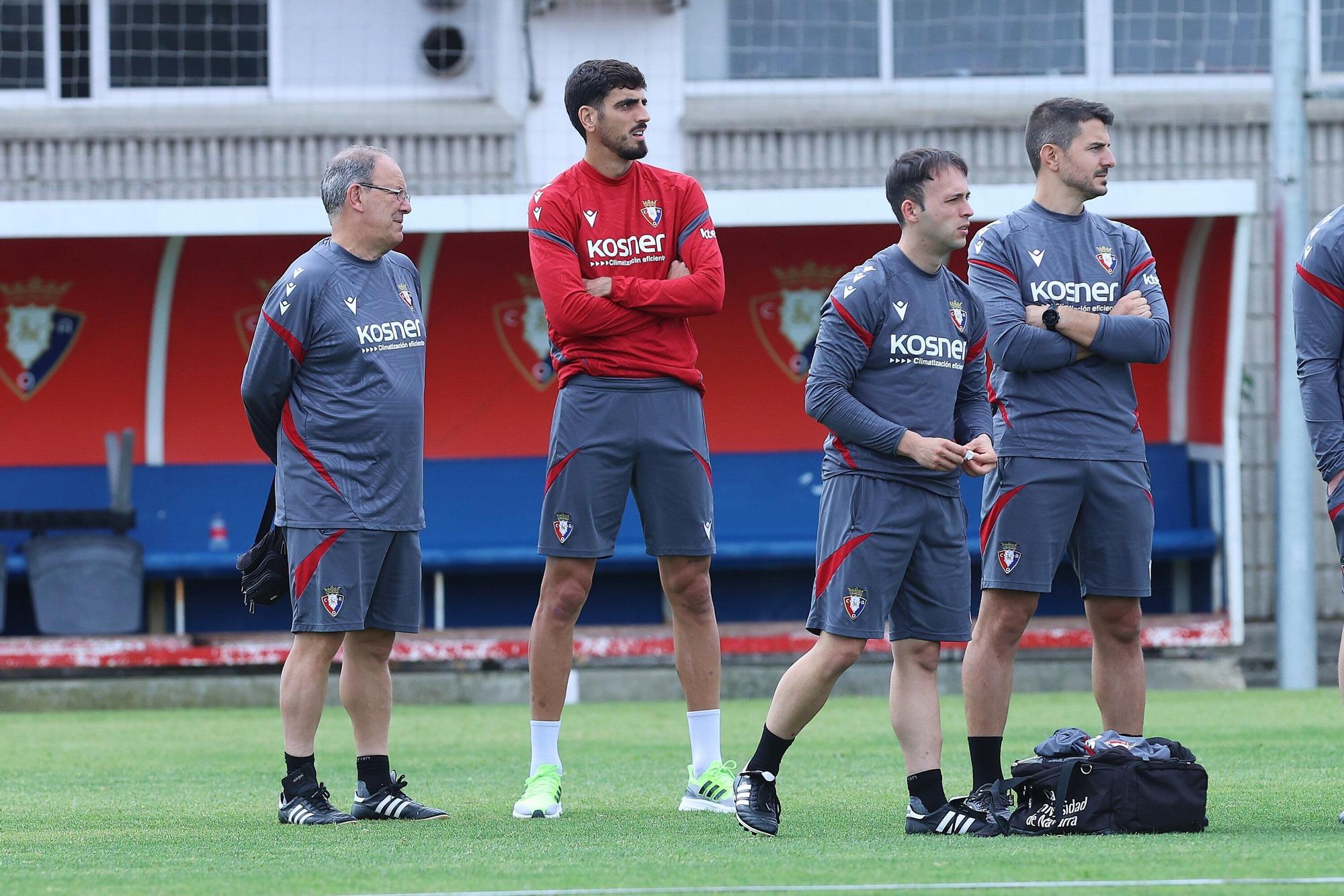 Fotos del entrenamiento de Osasuna (lunes 1 de septiembre de 2025)