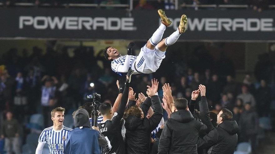 Vela pinta Anoeta con su sonrisa