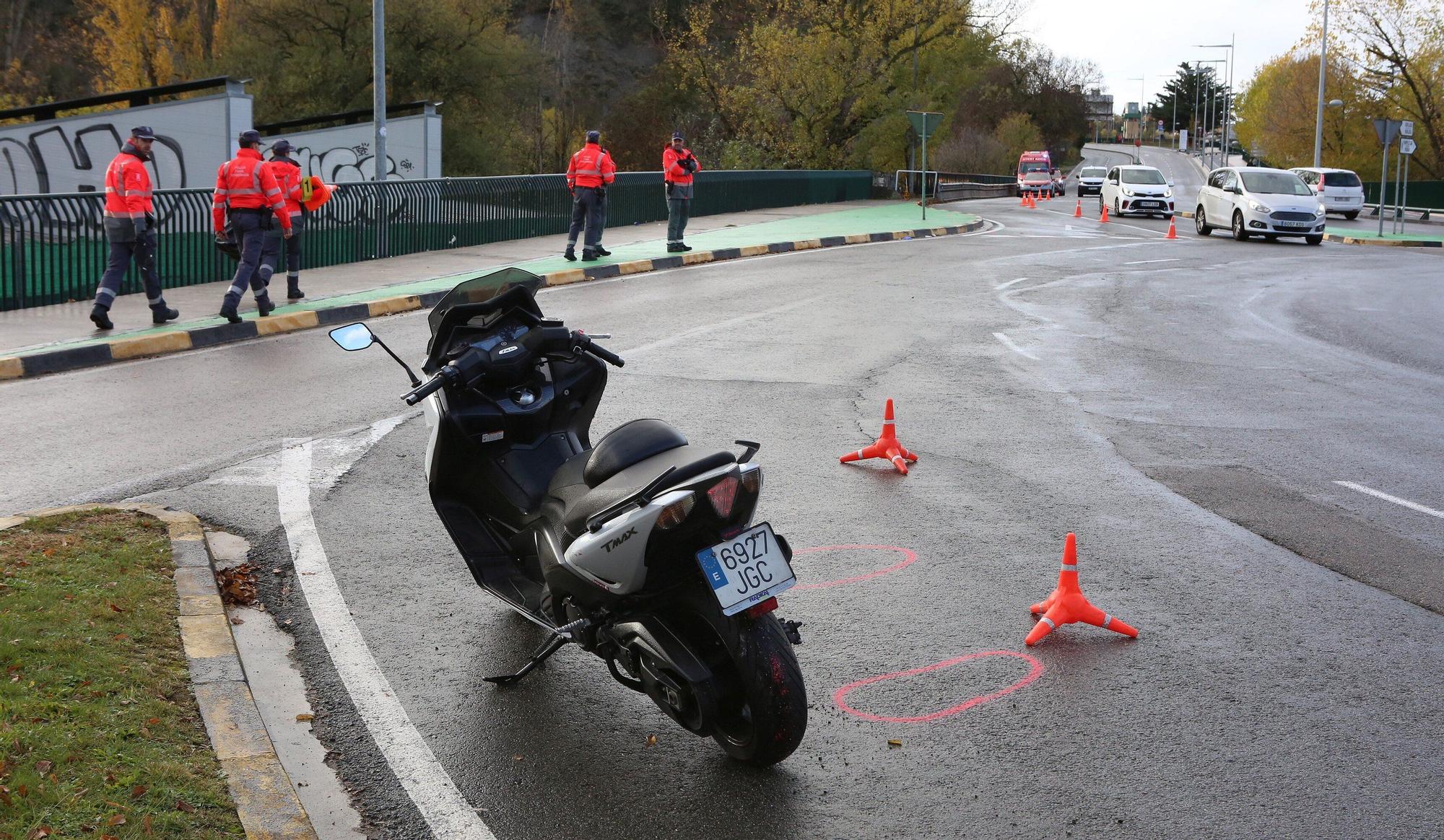 Accidente mortal en Burlada (domingo 30 de noviembre de 2025)