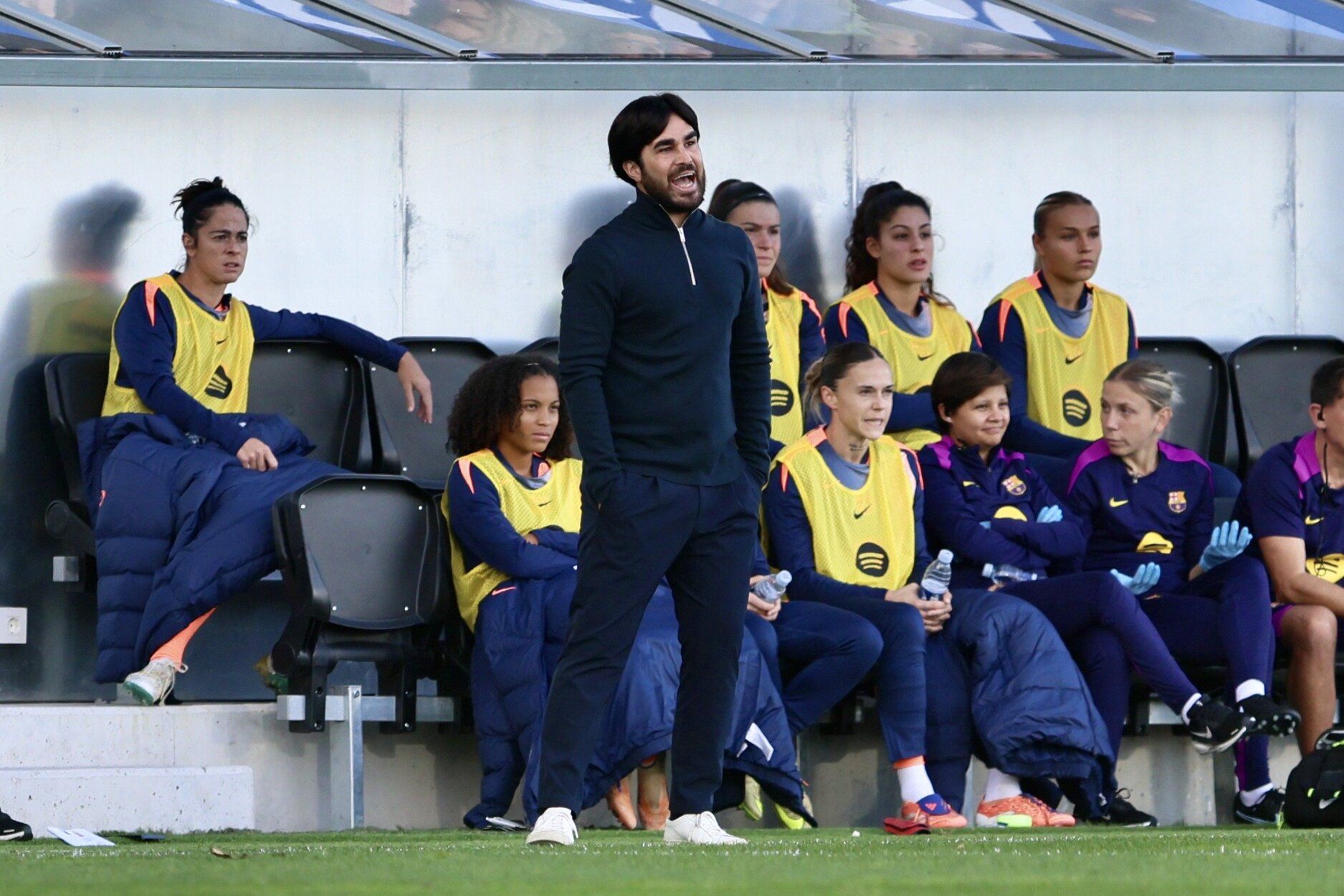 Las mejores imágenes del partido de la Real frente al Barcelona de la Liga F