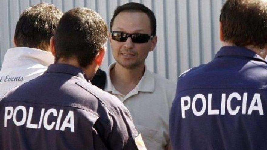 José Bretón, acusado de asesinar a sus dos hijos Ruth y José, durante un interrogatorio.