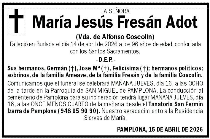 María Jesús Fresán Adot