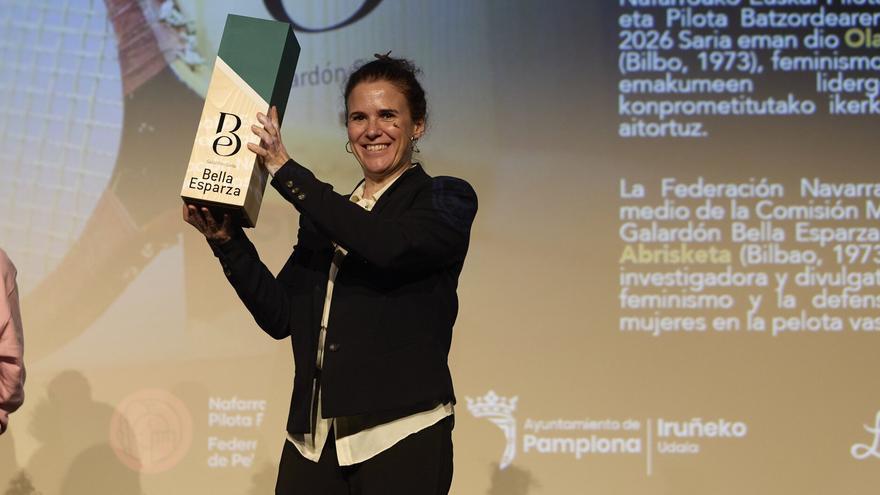 Olatz González es premiada con el Bella Esparza 2026