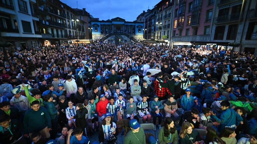Gipuzkoa apoya a la Real en su gran final