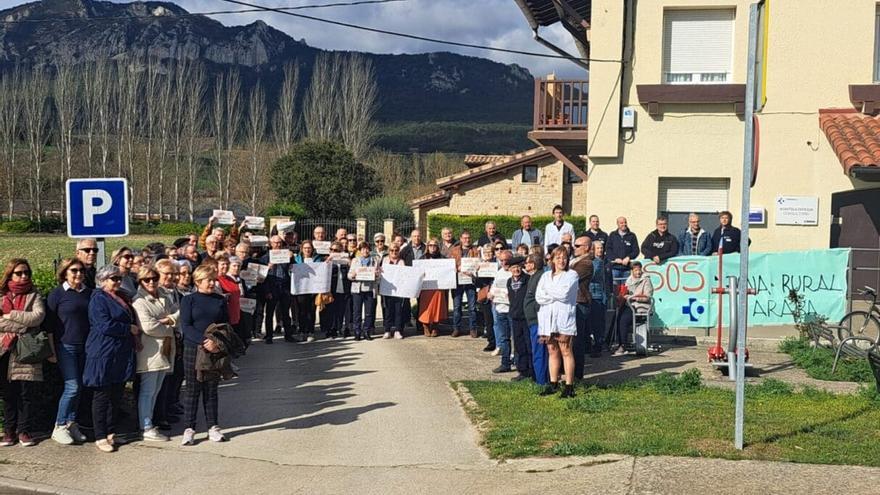 Huelga en la sanidad de la comarca de Añana
