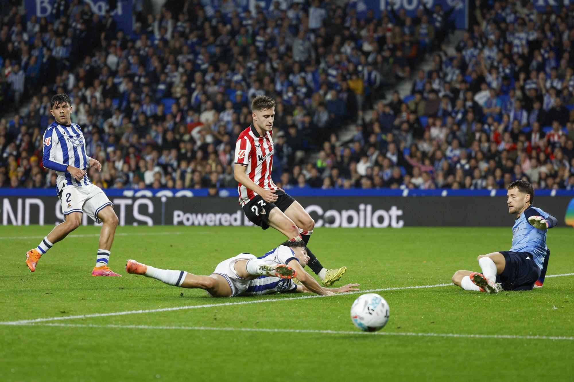 El Real Sociedad-Athletic, en imágenes