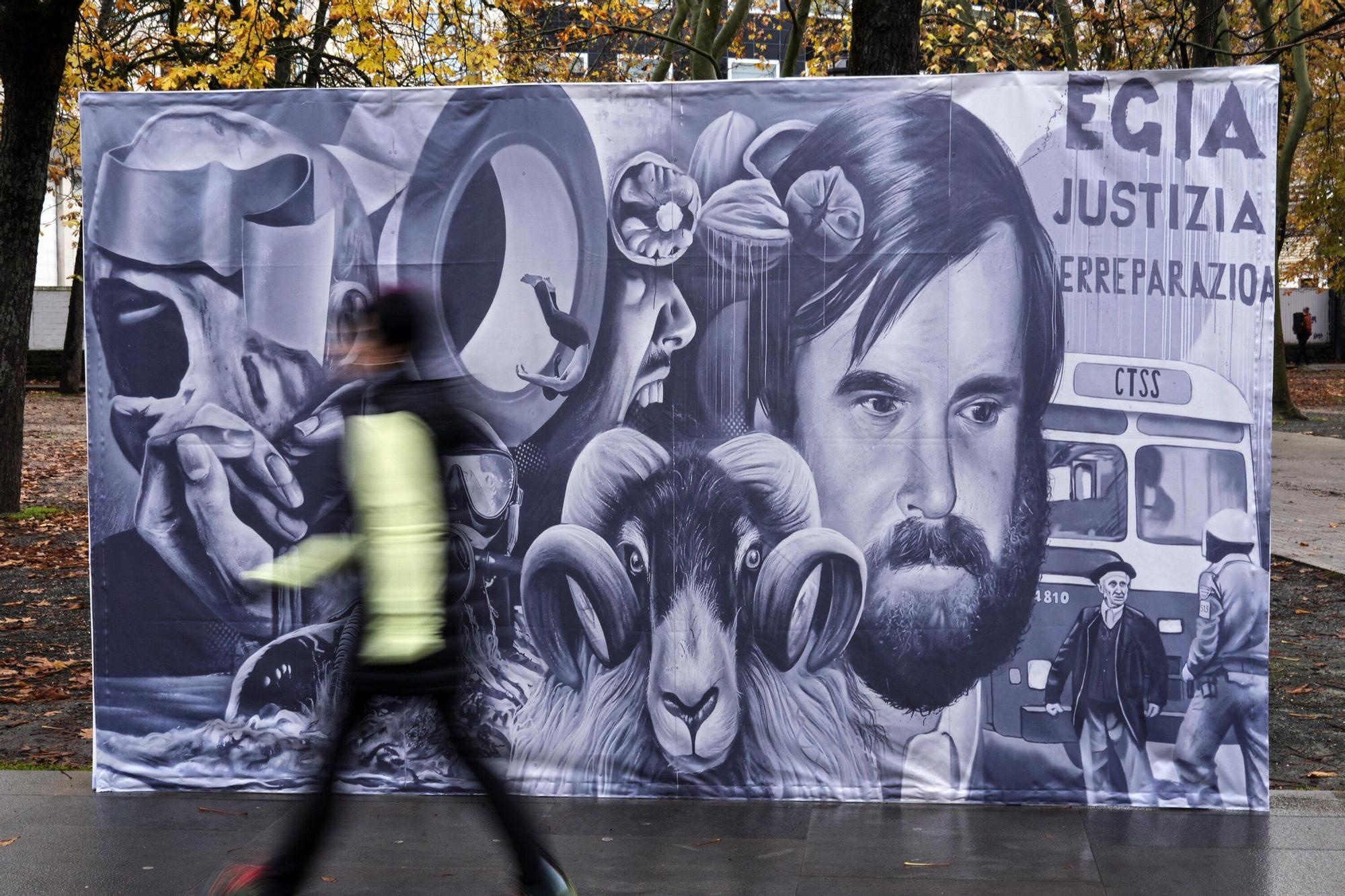 Llega a Pamplona la exposición itinerante &#039;40 años en memoria de Mikel Zabalza&#039;