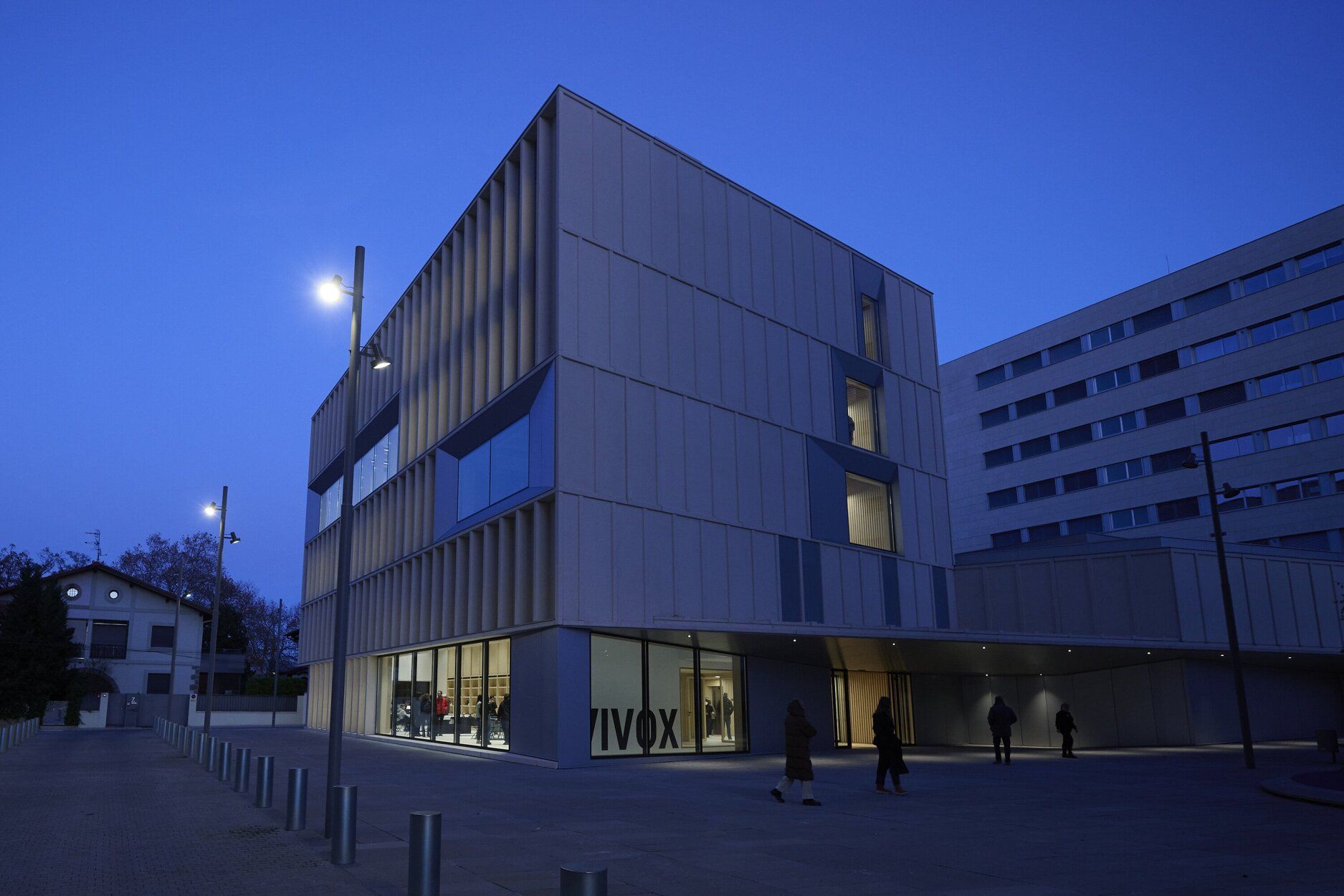 Imágenes de la inauguración del Civivox Pompelo