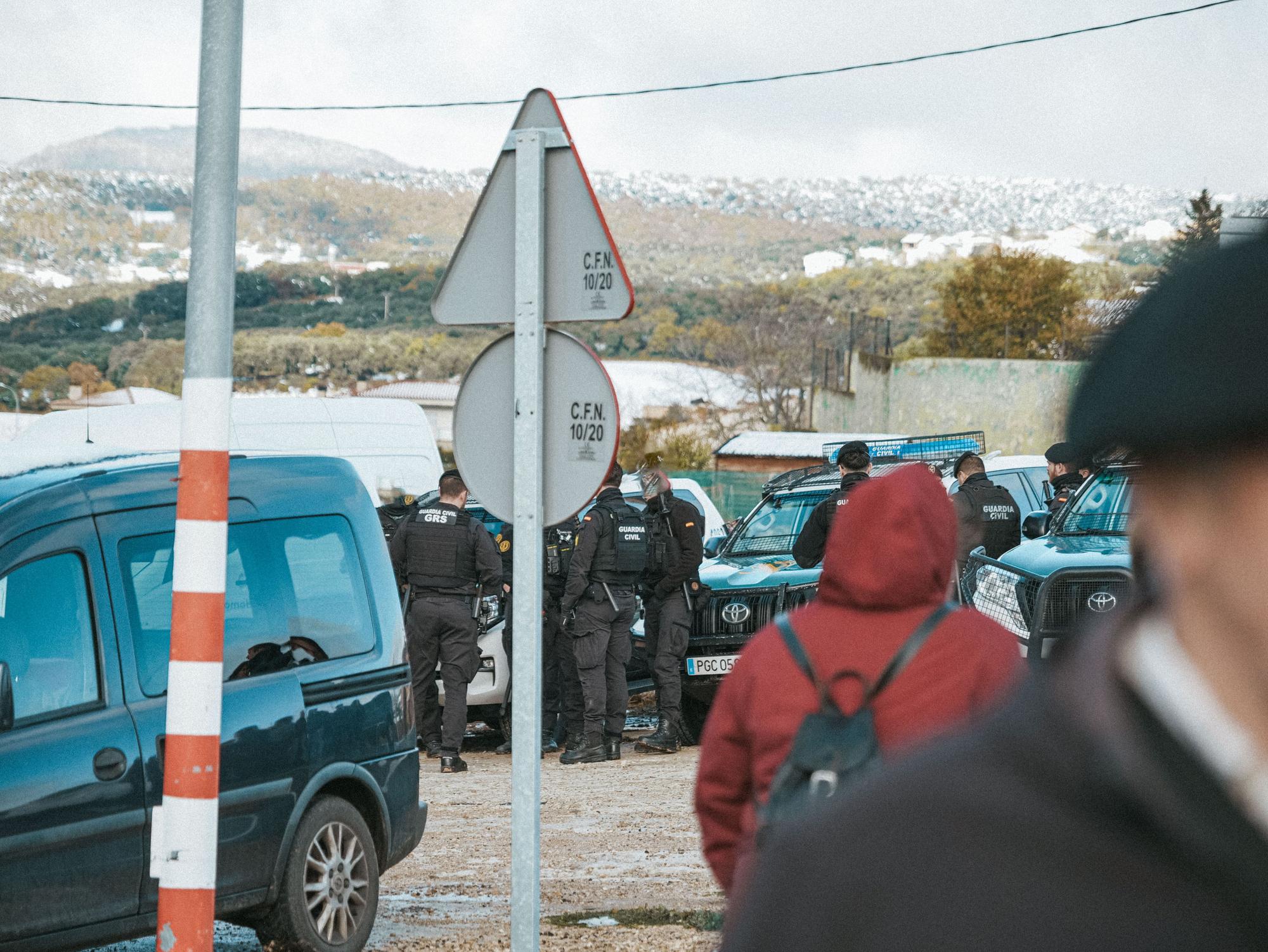 Fotos de la manifestación desde Arizala hasta Abárzuza contra la presencia de la Fundación Maestro Ávila