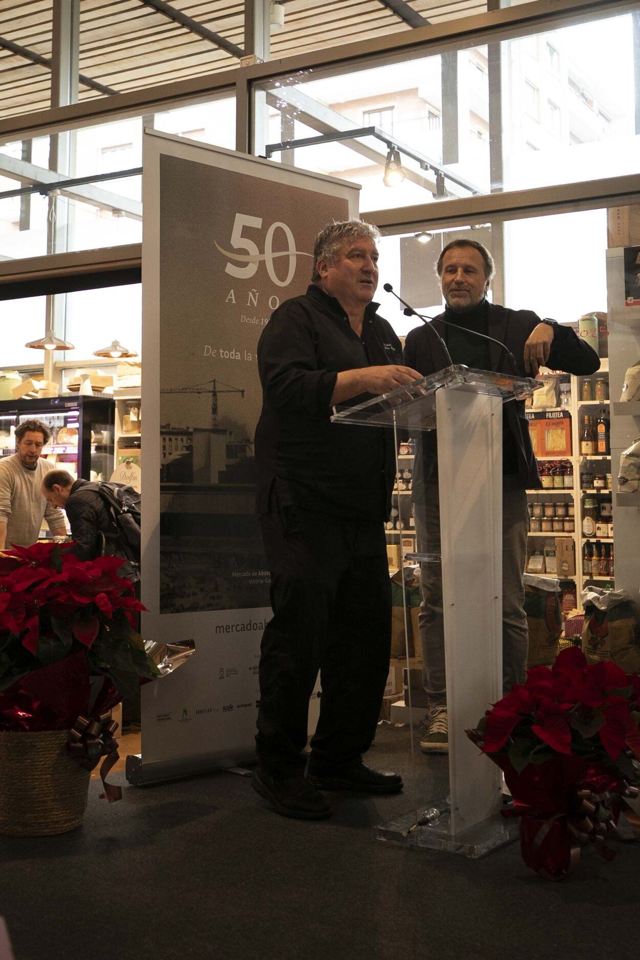 En imágenes: El Mercado de Abastos de Vitoria celebra su 50 aniversario