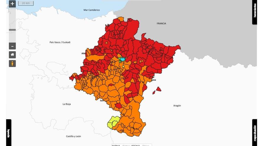 Navarra activa la situación operativa 0 de pre-emergencia ante el alto riesgo de incendio forestal en los próximos días