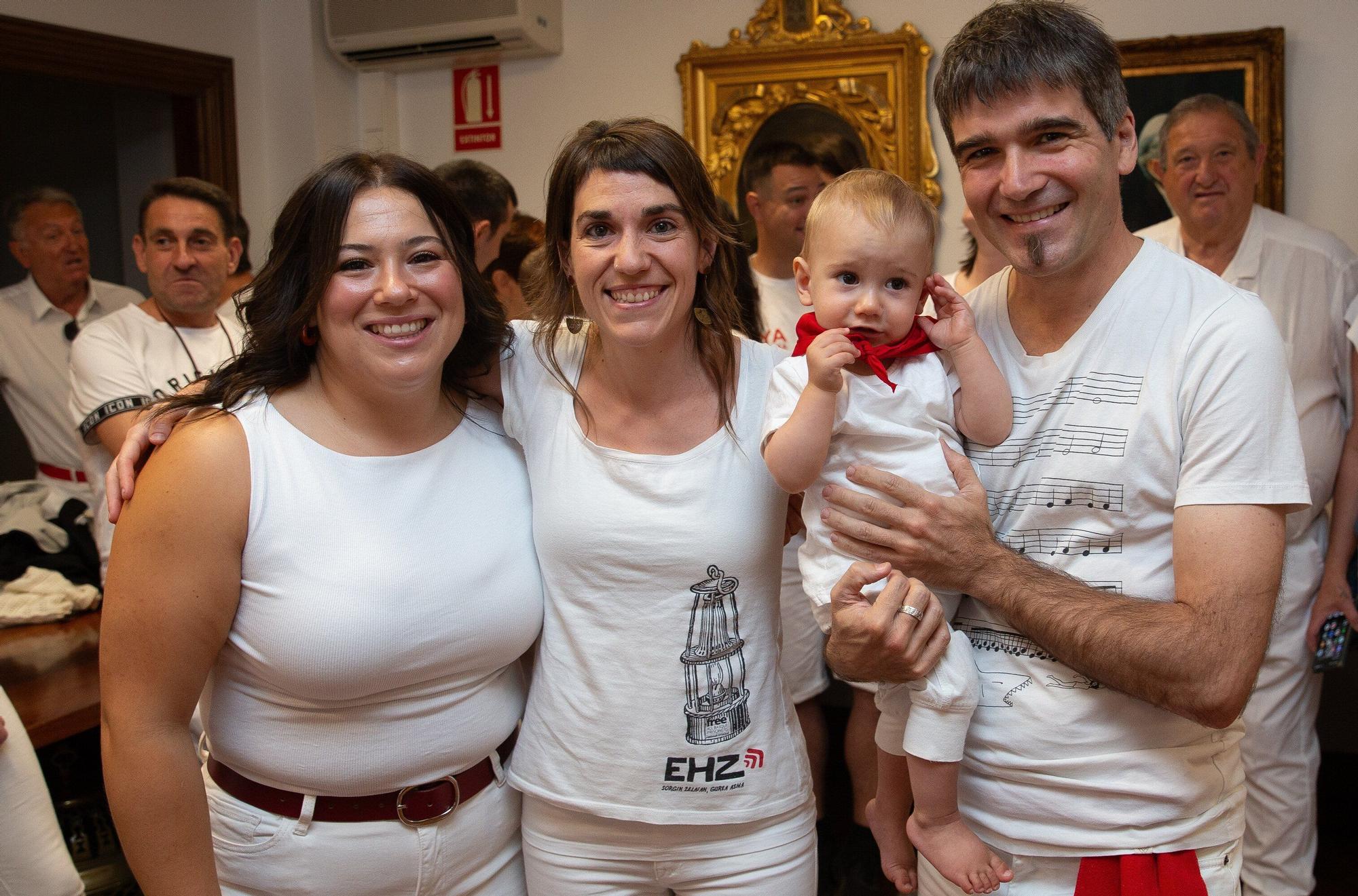 Chupinazo de las fiestas de Puente La Reina / Gares 2025