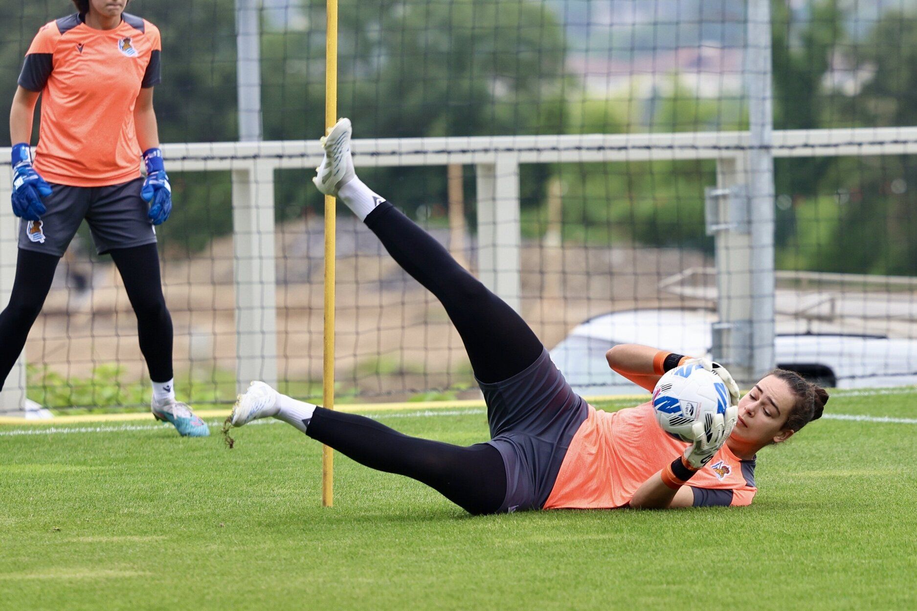 Primer entrenamiento de la Real femenino