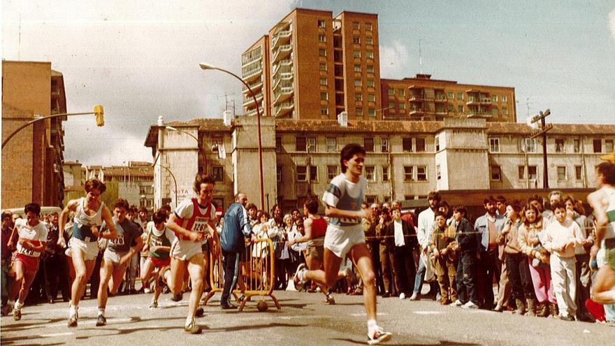 La Milla de San Fausto lleva el atletismo a las calles de un Basauri en fiestas