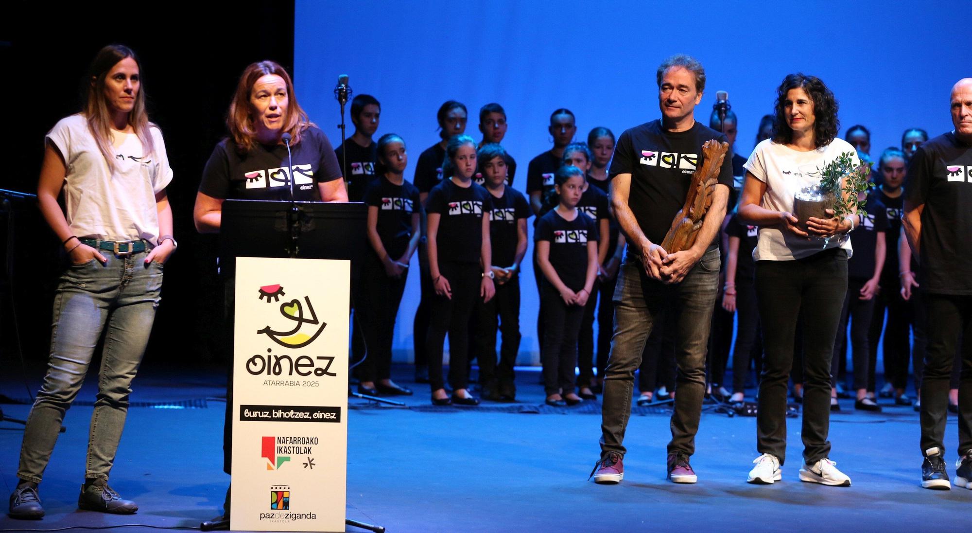 Fotos: Nafarroa Oinez 2025 en la ikastola Paz de Ziganda de Villava - Atarrabia